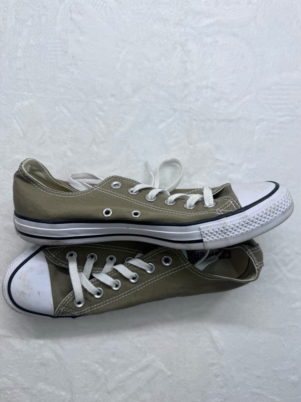 Converse Chuck Taylor All Star Low Olive Green Canvas Sneakers Men’s 7 - Picture 6 of 9